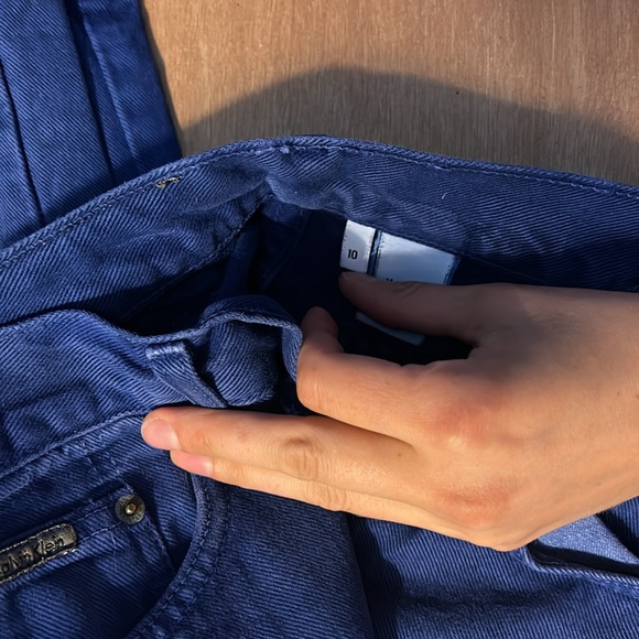 Calvin Klein Vibrant Blue Jeans - Picture 4 of 4